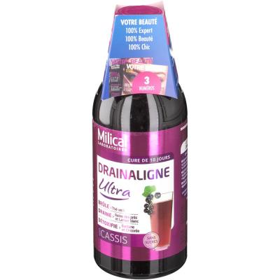 MILICAL NUTRITION MILICAL Drainaligne ultra go&ucirc;t cassis flacon 500ml
