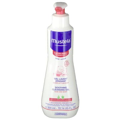 MUSTELA  Gel Lavant Apaisant Peau Tr&egrave;s Sensible 300ml