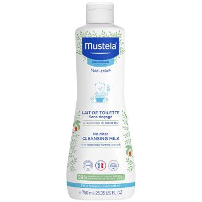 MUSTELA  Lait de Toilette Sans Rin&ccedil;age 750ml