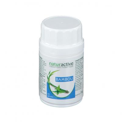 NATURACTIVE  Bambou 60 G&eacute;lules - Bo&icirc;te 60 g&eacute;lules