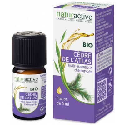 NATURACTIVE  Huile essentielle bio c&egrave;dre de l'atlas flacon 5ml