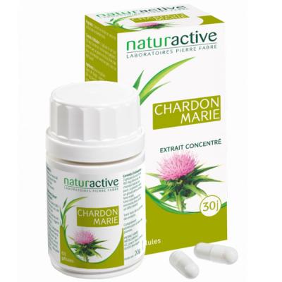 NATURACTIVE  Elusanes chardon marie 60 g&eacute;lules