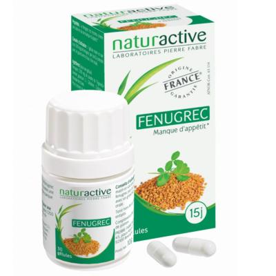 NATURACTIVE  Fenugrec 30 G&eacute;lules - Bo&icirc;te 30 g&eacute;lules