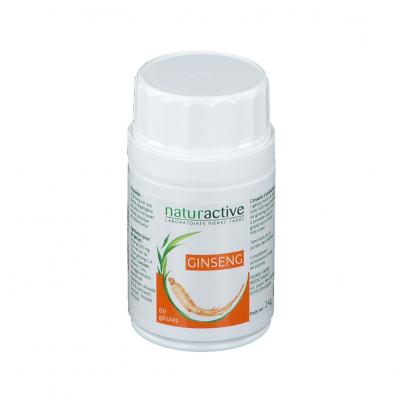 NATURACTIVE  Ginseng bo&icirc;te 60 g&eacute;lules