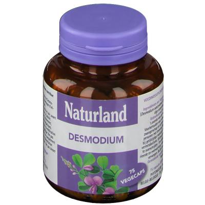 NATURLAND  Desmodium 75 V&eacute;g&eacute;caps - Bo&icirc;te plastique 75 v&eacute;g&eacute;caps
