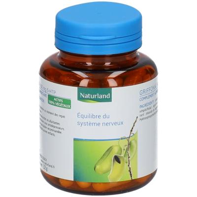 NATURLAND Griffonia, Equilibre du syst&egrave;me nerveux 75 v&eacute;g&eacute;caps