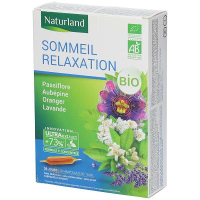 NATURLAND Ampoules De Plantes Passiflore+Aubepine+Oranger