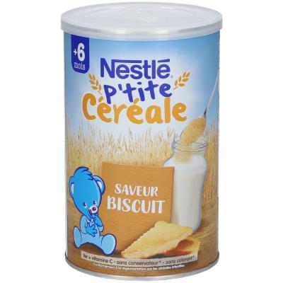  NESTLE Petite c&eacute;r&eacute;ale saveur biscuit +6mois 400g