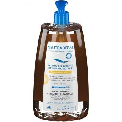 NEUTRADERM  Gel douche surgras dermo-protecteur flacon pompe 1l