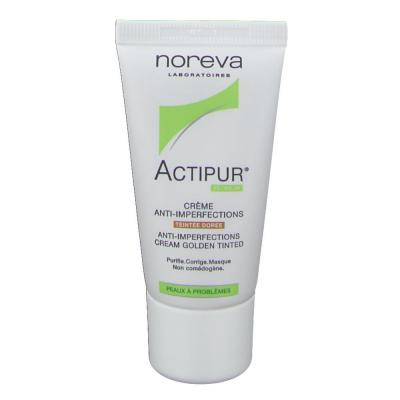 NOREVA Bb Creme Doree Peaux Sensibles A Imperfections 30ml Actipur 