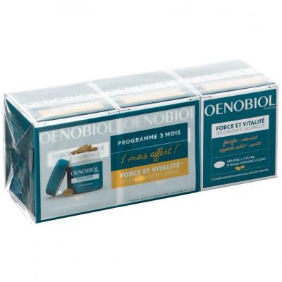 OENOBIOL  Capillaire - Programme 3 mois Force et vitalit&eacute;3x60 capsules