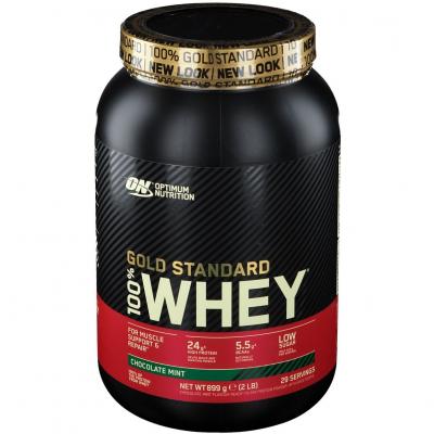 OPTIMUM NUTRITION  Gold Standard 100% Whey 908 gr Chocolat & Menthe