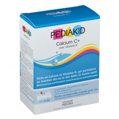 PEDIAKID Ineldea  Calcium C+ 14 Sticks