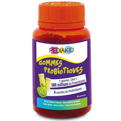 FUTUNATURA KIDS Pediakid Gommes Probiotiques Oursons Go&ucirc;t Pomme &times;60