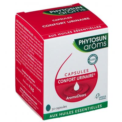 PHYTOSUN AROMS  Aromadoses Confort Urinaire 30 capsules