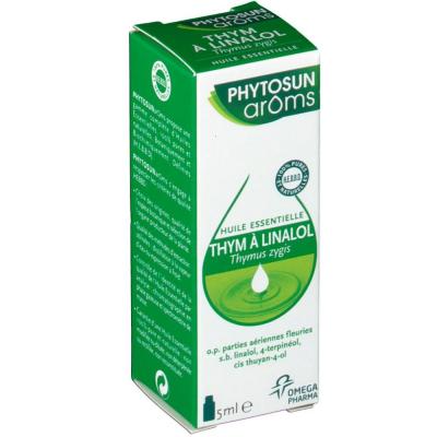 PHYTOSUN  ar&ocirc;ms huile essentielle thym &agrave; linalol 5ml 