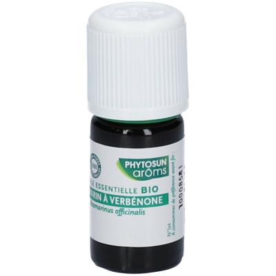PHYTOSUN AROMS Phytosun Ar&ocirc;ms Rosmarino al Verb&eacute;none Olio Essenziale Bio 5ml