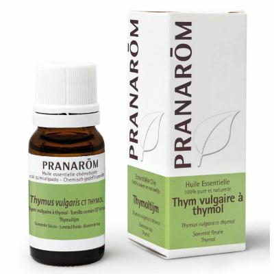 PRANAROM  Huile Essentielle de Thym Commun QT Thymol 10 ml