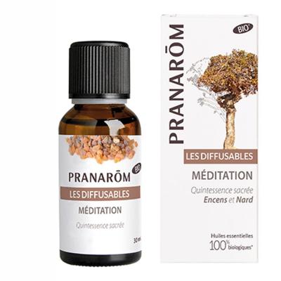 PRANAROM  Les diffusables m&eacute;ditation huiles essentielles bio 30ml