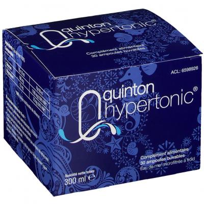 LABORATOIRES QUINTON Quinton Hypertonic buvable - 30 ampoules 