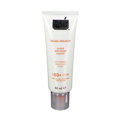 ROC &acute; Soleil-Protect fluido fluido antiarrugas alisador SPF50+ 50ml
