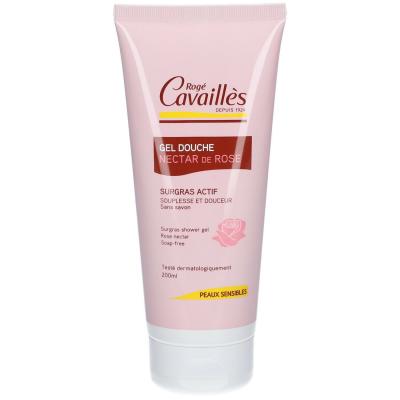 CAVAILLES Roge  Gel Douche Surgras Actif - Nectar de Rose, 200ml