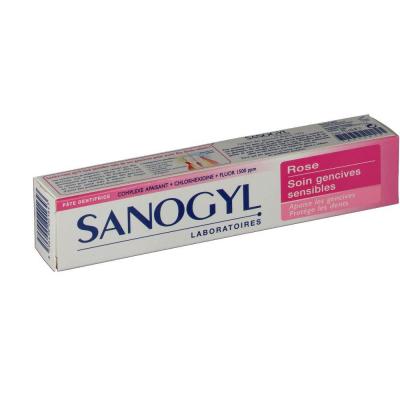 SANOGYL  Dentifrice rose soin gencives sensibles tube de 75ml