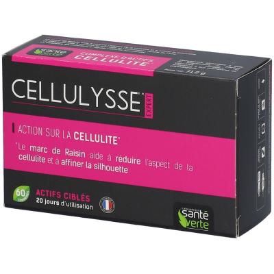SANTE VERTE Sant&eacute; Verte Cellulysse Expert Cps 60U - Bo&icirc;te 60 comprim&eacute;s