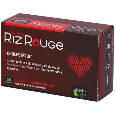 SANTEVERTE SANTE VERTE Levure de Riz Rouge+ Lot de 2 (2 x 30 comprim&eacute;s)