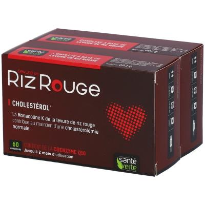 SANTE VERTE Sant&eacute; Verte LEVURE DE RIZ ROUGE + formule renforc&eacute;e 90 cps