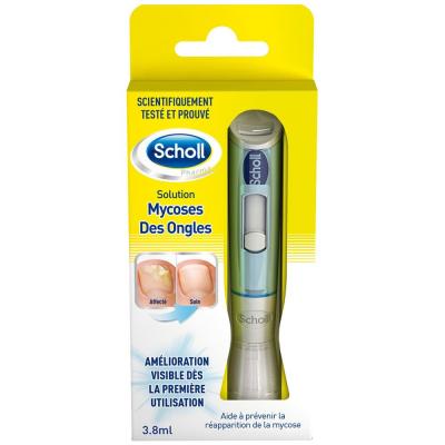 DR.SCHOLL S SCHOLL Solution mycoses des ongles 2 en 1 - 5 limes + stylo 3,8ml