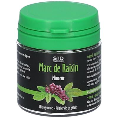 S.I.D NUTRITION  Marc de Raisin 30 G&eacute;lules - Pilulier 30 G&eacute;lules