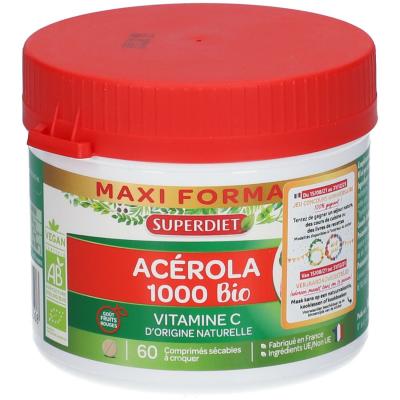 SUPERDIET Acerola 1000 Bio 60 Comp. Super Diet