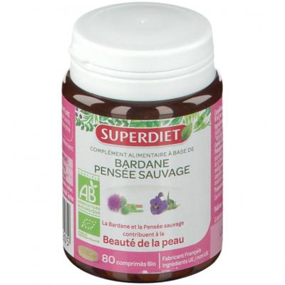 SUPERDIET  Bardane Pens&eacute;e sauvage Bio Beaut&eacute; de la peau