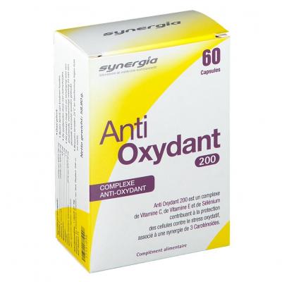 SYNERGIA  Anti oxydant 200 x60 capsules