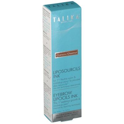 TALIKA EYEBROW lipocils ink #casta&ntilde;o claro