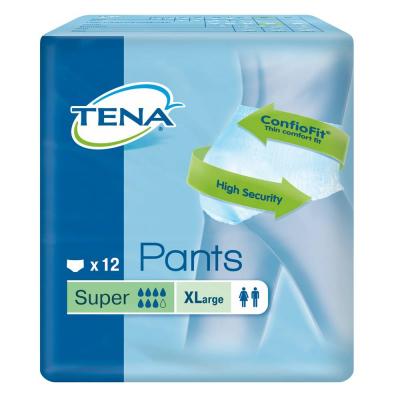TENA  Super Confiofit Protection Droite pour Incontinence Taille XL 12 Pi&egrave;ces