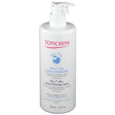 TOPICREM  B&Eacute;B&Eacute; - Mon 1er Lait Ultra-Hydratant, 500ml
