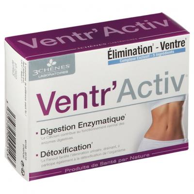 LES3CHENES Les 3 Ch&ecirc;nes Ventr'Activ&reg; - Bo&icirc;te 60 comprim&eacute;s