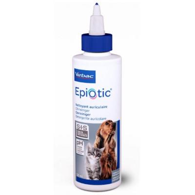 VIRBAC Nettoyant auriculaire pour chien et chat  Epiotic SIS 125 ml