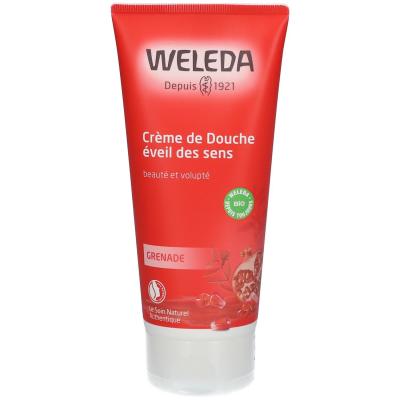 WELEDA  Cr&egrave;me de Douche Eveil Des Sens &agrave; La Grenade 