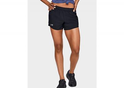 UNDER ARMOUR  Short femme Fly By 2.0 . Couleur: Noir