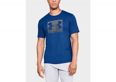 UNDER ARMOUR  T-shirt Boxed Logo Homme - Royal, Royal