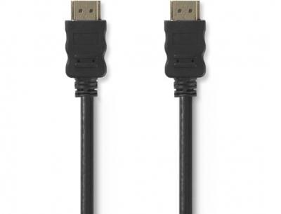 NEDIS C&acirc;ble HDMI&trade;  Haute Vitesse Avec Ethernet 1,5 m Noir