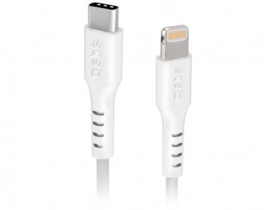 SBS C&acirc;ble donn&eacute;es et recharge Lightning - Type C de 2 m&egrave;tres de long