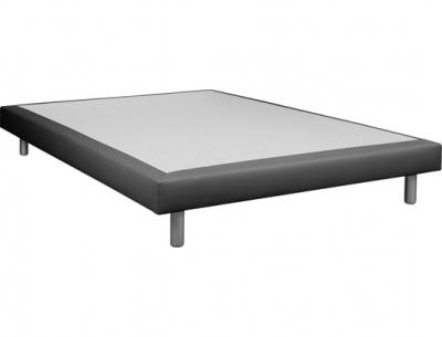 CONCEPT1 Sommier 140 x 190 Chatel Light 140x190cm Cannes gris fonc&eacute;
