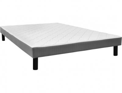 DUVIVIER  Sommier Tapissier Color 90x190 - Gris
