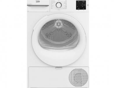 BEKO S&egrave;che-linge pompe &agrave; chaleur 60cm 8kg blanc - D3H18D01W - B300 - 