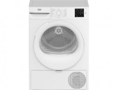 BEKO S&egrave;che-linge pompe &agrave; chaleur  D3H19E01W S&eacute;rie bPro 500 - 9 kg - L60cm - Blanc