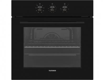 TELEFUNKEN Four encastrable catalyse TFKFM65K2, 65 litres, Chaleur brass&eacute;e, Minuteur 